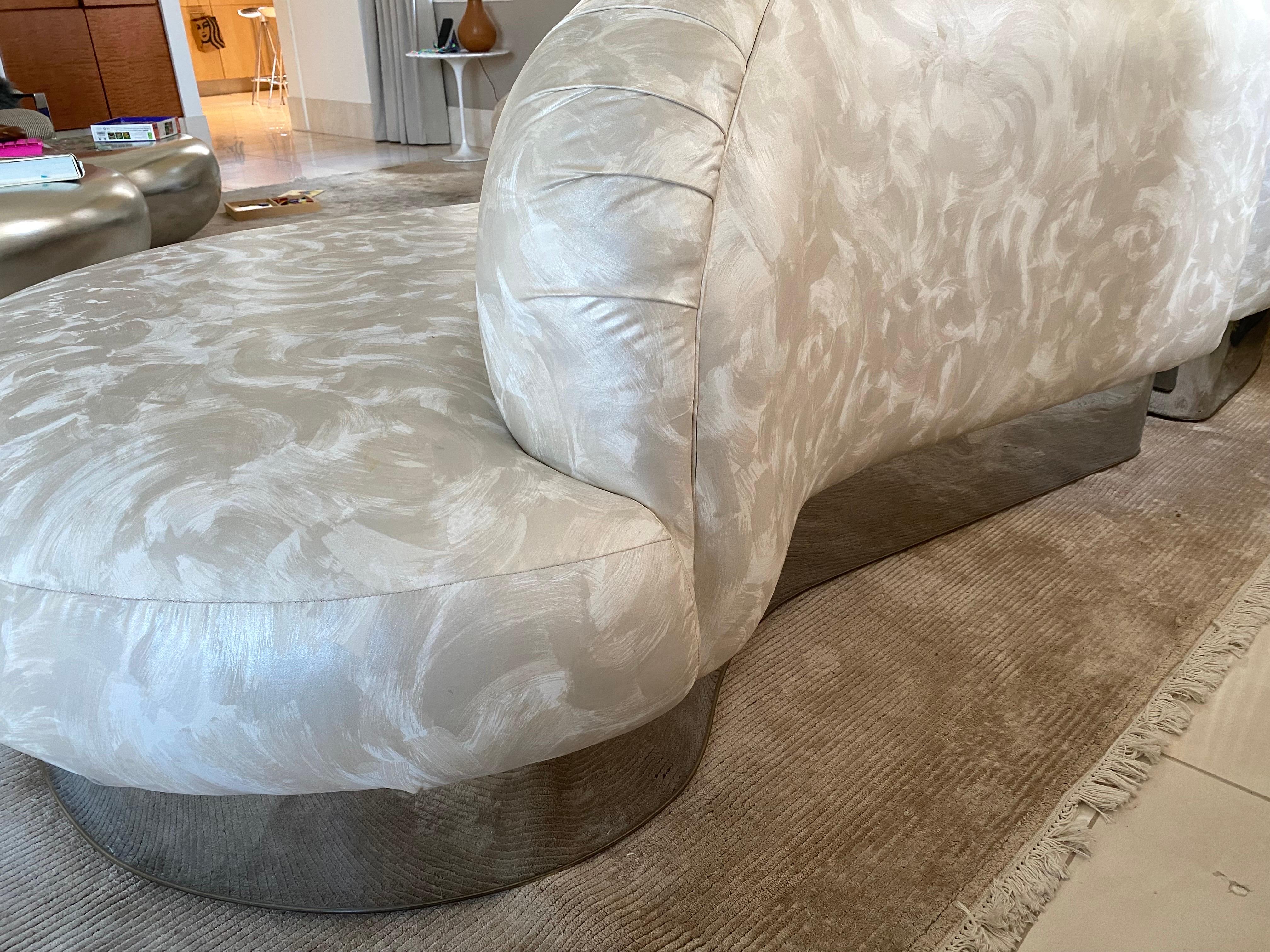 Milo Baughman Serpintine Sectional Sofa for Thayer Coggin 1
