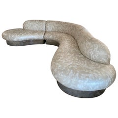 Milo Baughman Serpintine Sectional Sofa for Thayer Coggin