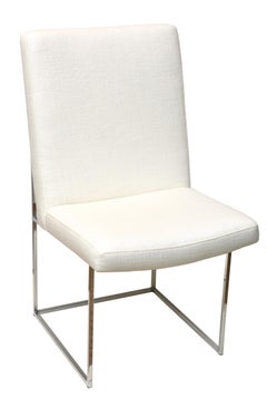 Milo Baughman Architectural Dining Chairs Set of 8 Vintage