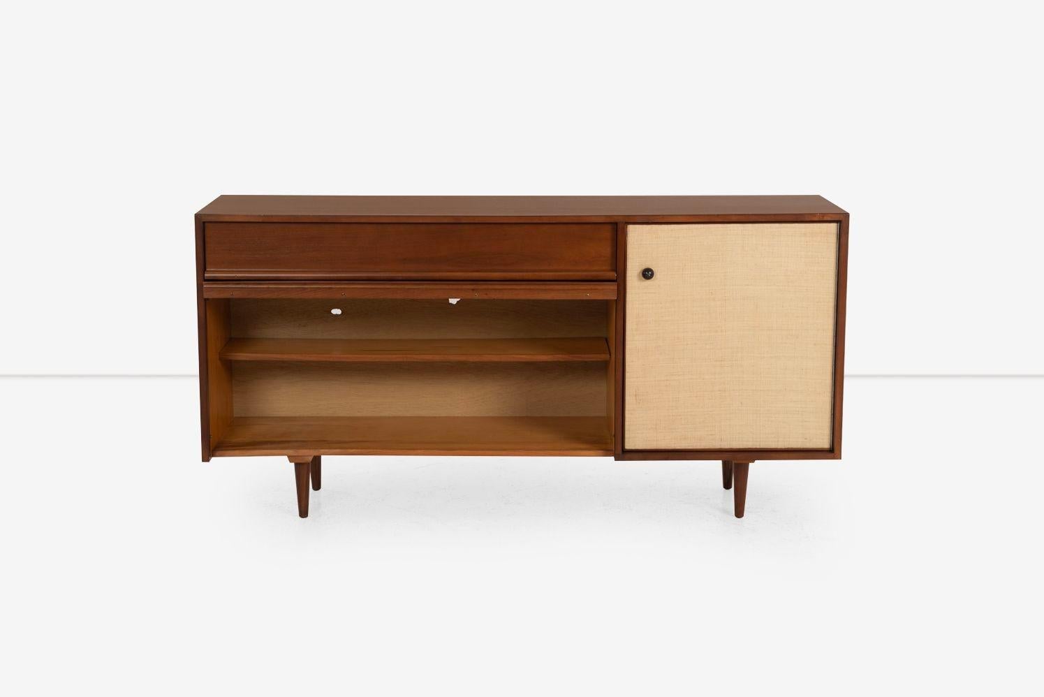 Appliqué Milo Baughman Sideboard for Glenn of California c. 1955 For Sale