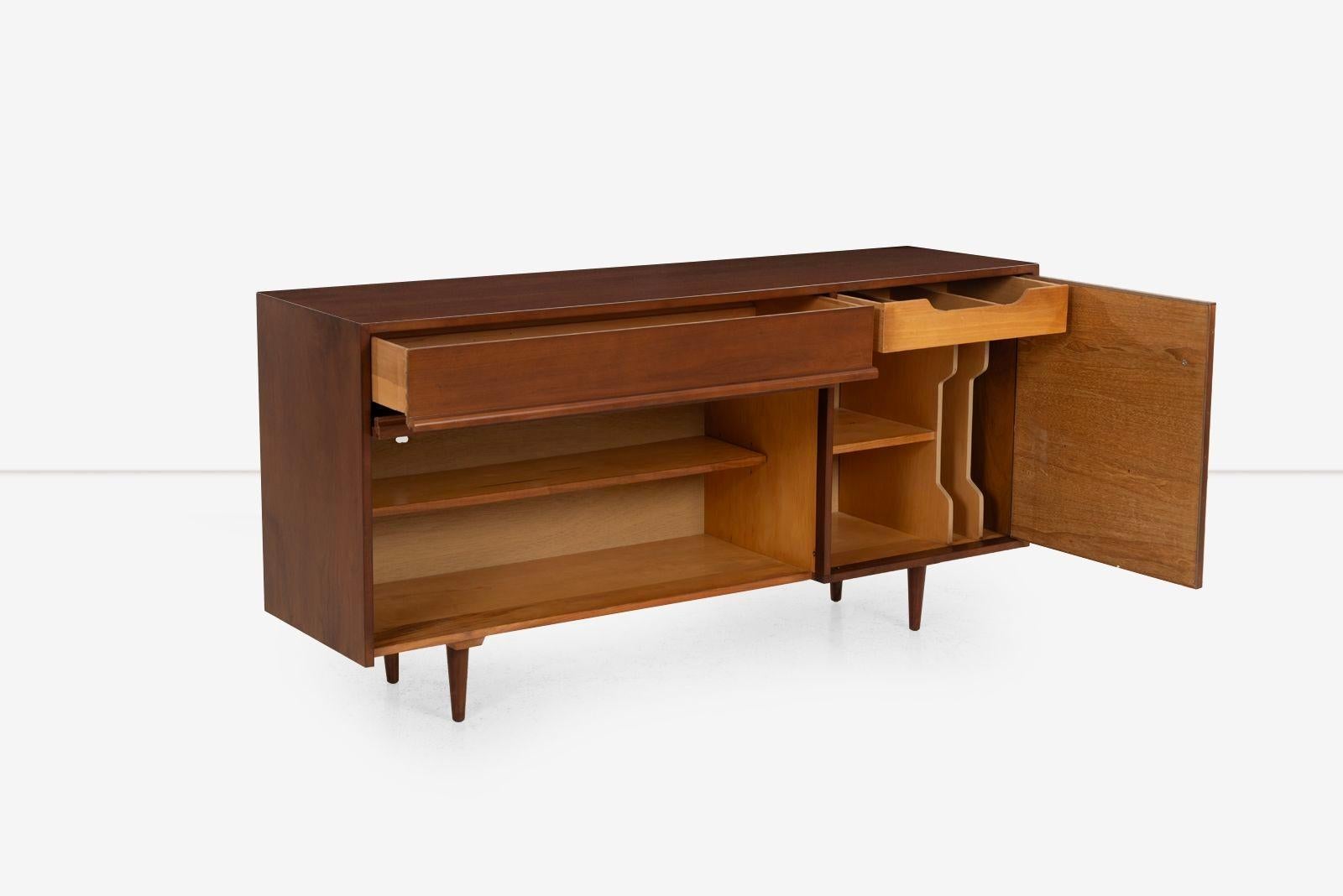 Mid-20th Century Milo Baughman Sideboard for Glenn of California c. 1955 For Sale