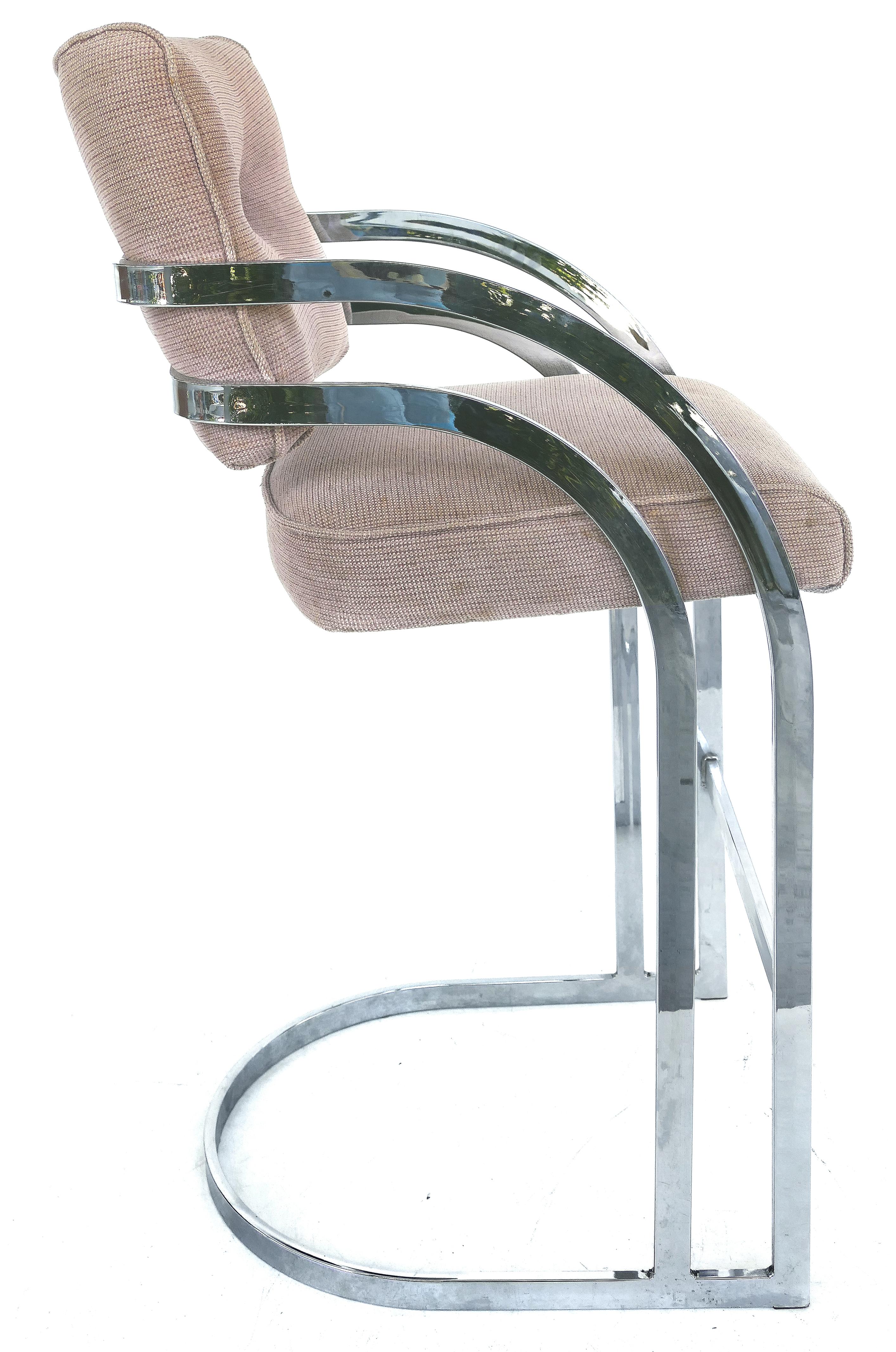 North American Stainless Steel Bar Stools for DIA 'Design Institute America'