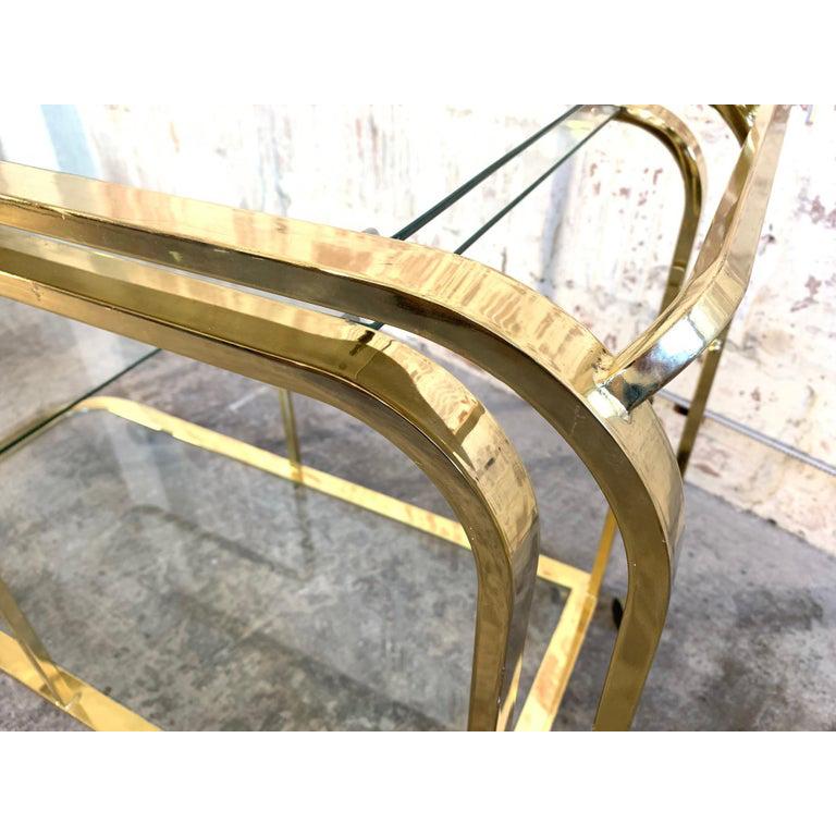 Brass Bar Cart by Design Institute of America 4