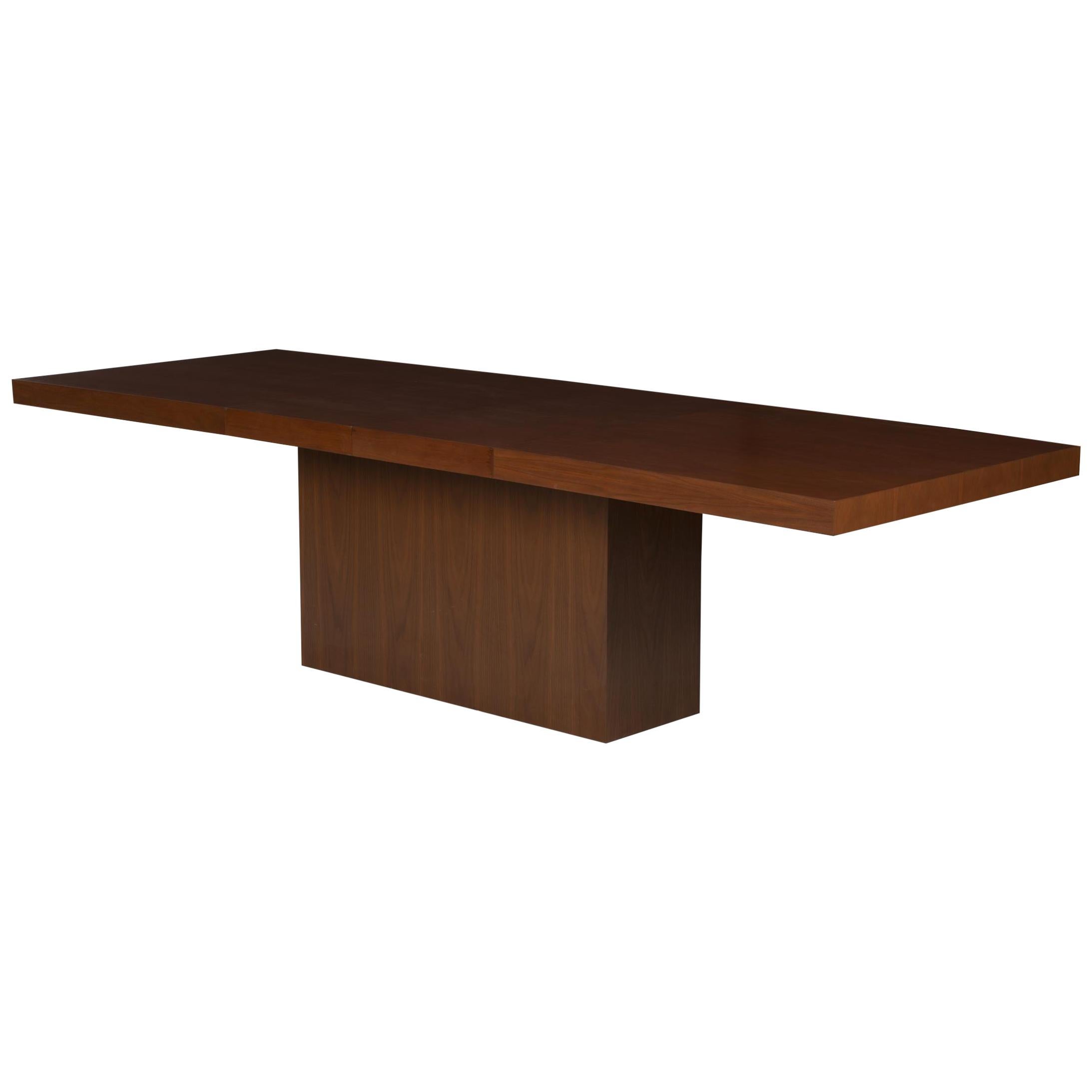 Milo Baughman Style Dining Table