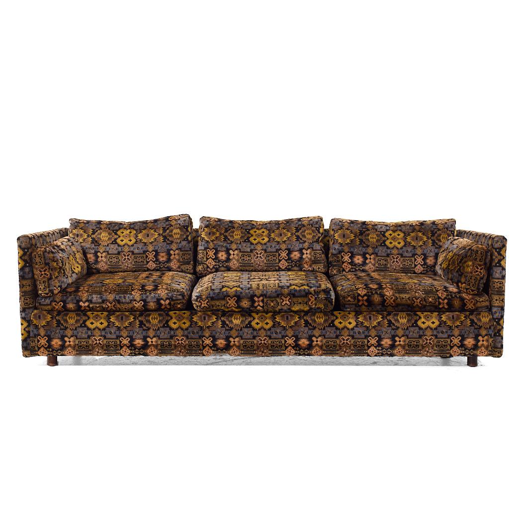 Sofá direccional de mediados de siglo estilo Milo Baughman

Este sofá mide 91,5 de ancho x 34 de fondo x 28 pulgadas de alto, con una altura del asiento de 15,5 y una altura de los brazos de 26 pulgadas

Todos los muebles pueden adquirirse en lo que
