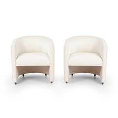 Milo Baughman Style Lounge Chairs