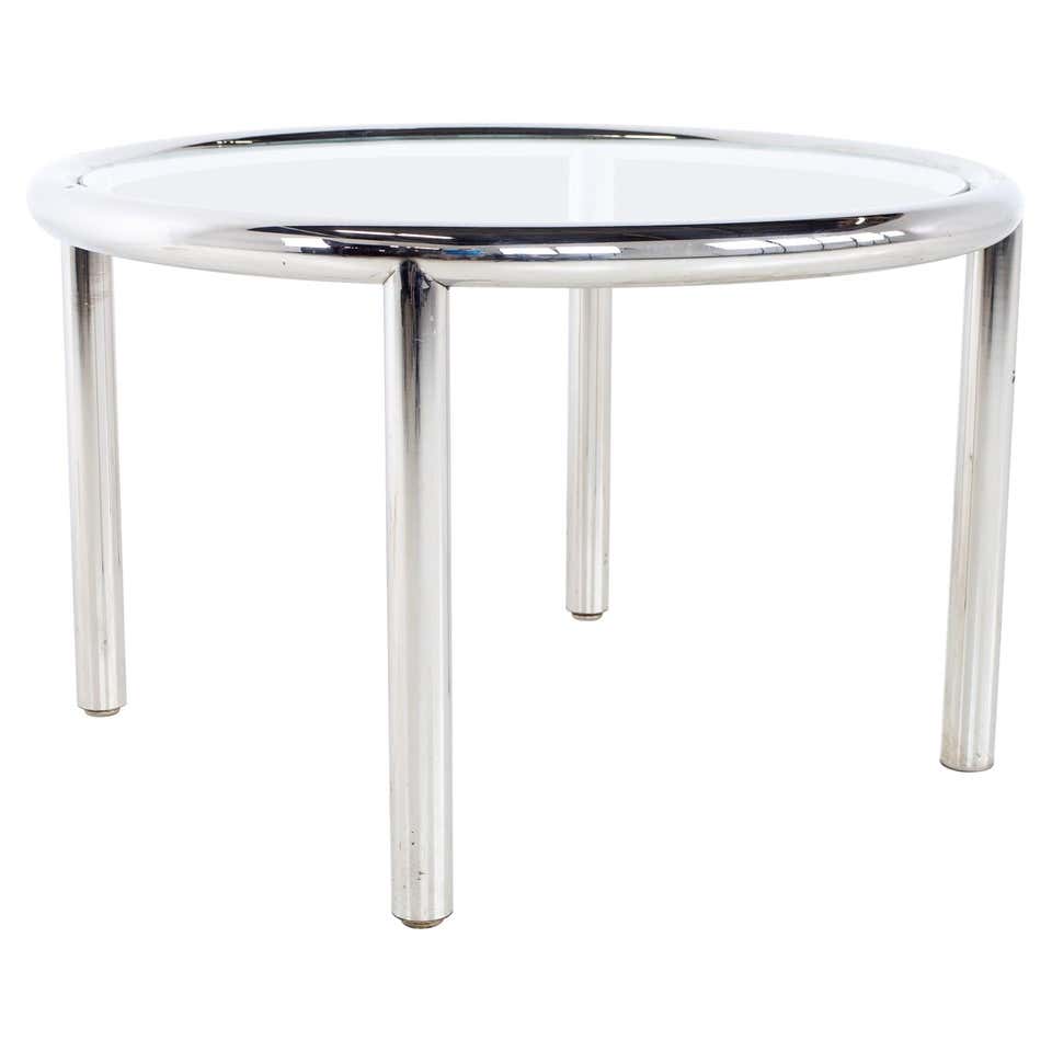 Mid Century Tubular Chrome And Glass Coffee Table At 1stDibs mid-century-tubular-chrome-and-glass-coffee-table-at-1stdibs