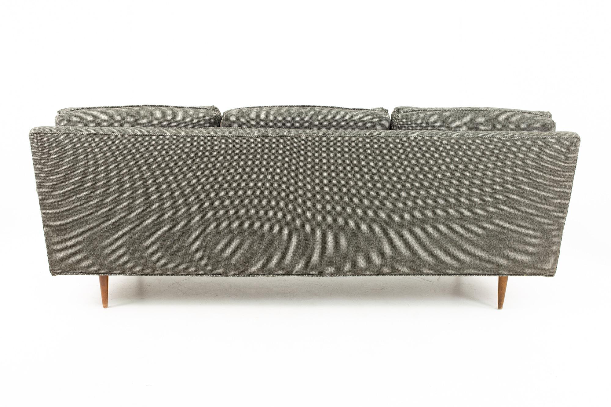 Late 20th Century Milo Baughman Style Mid Century Custom Sofa