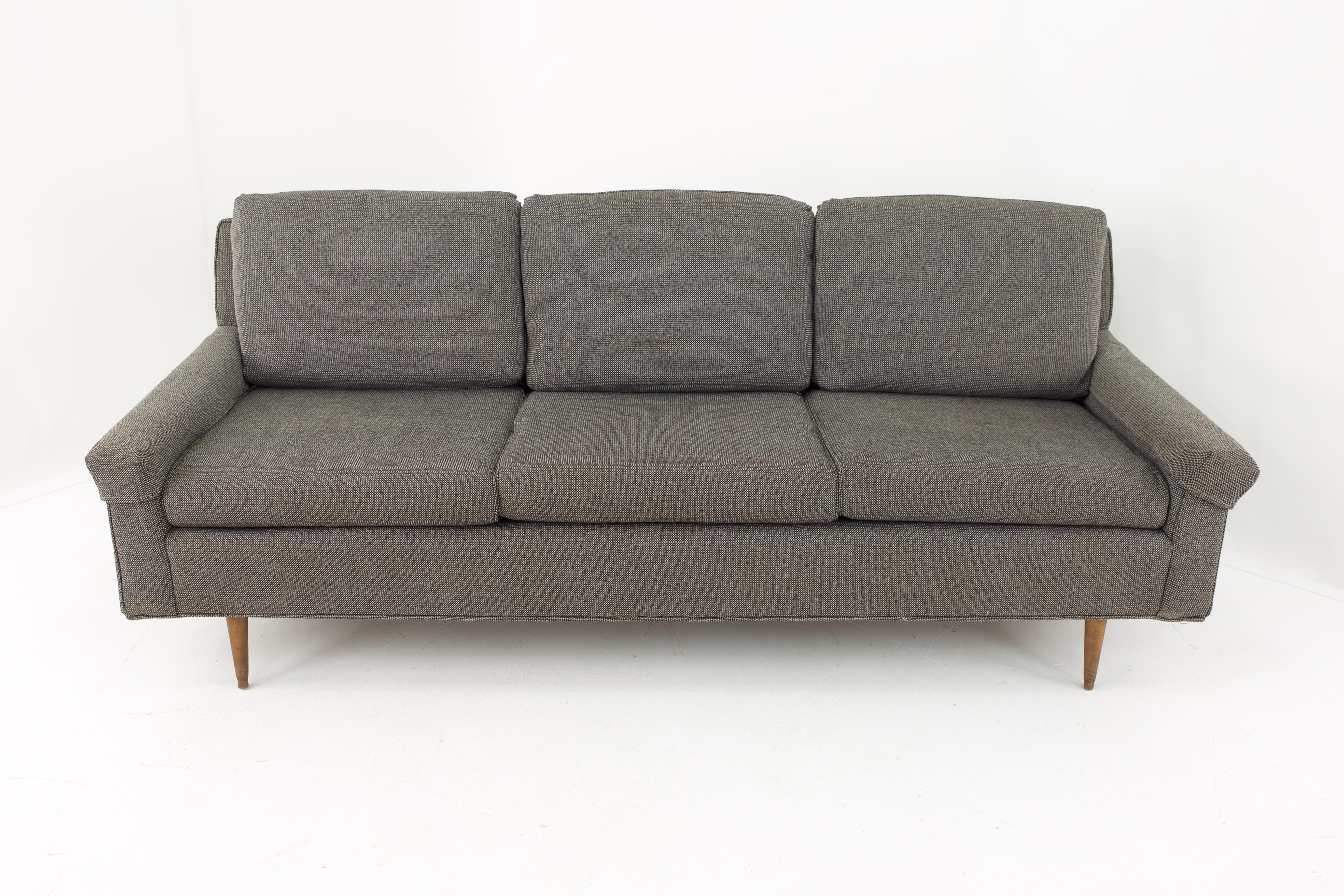 Mid-Century Modern Milo Baughman Style Mid Century Custom Sofa - Pair