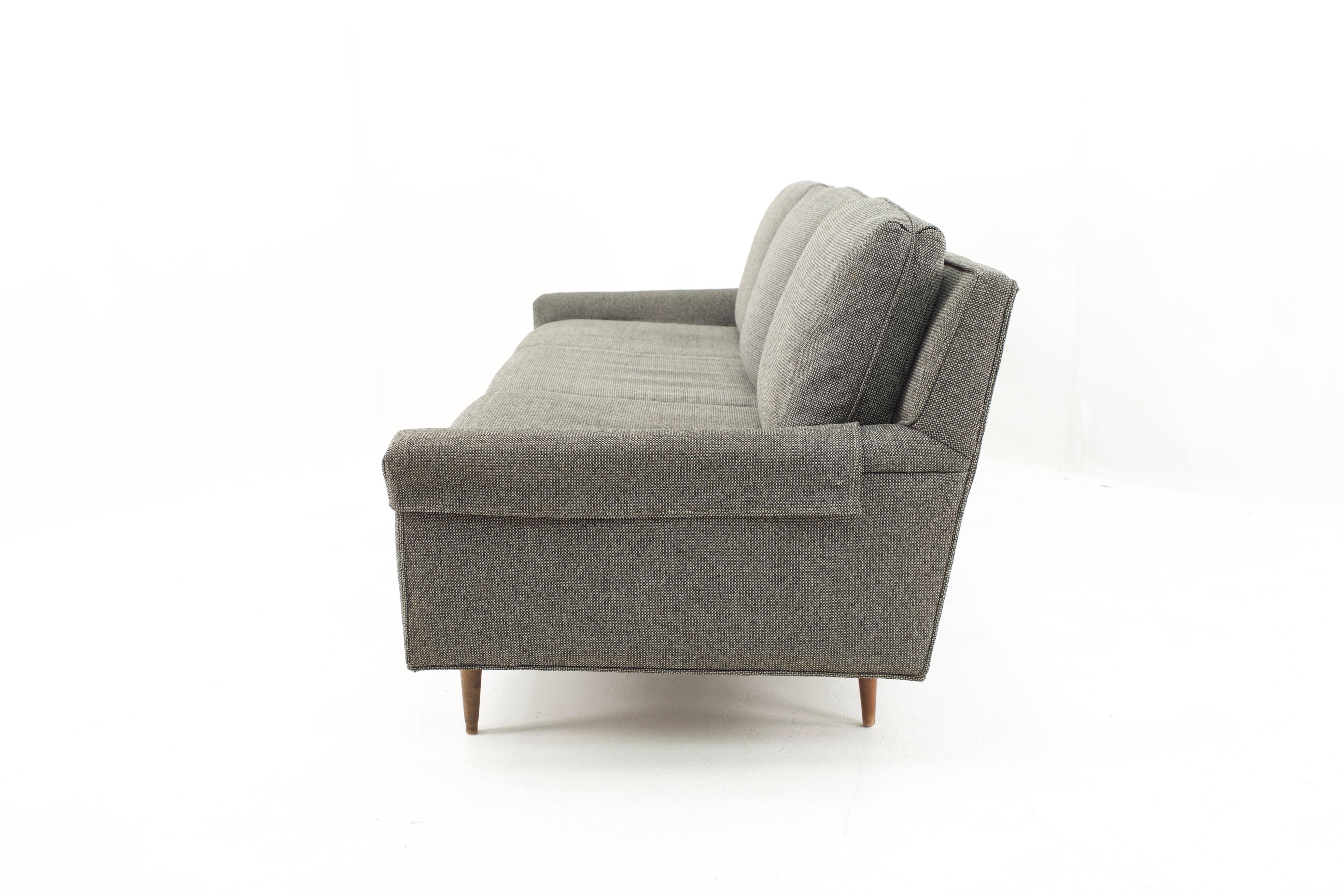Milo Baughman Style Mid Century Custom Sofa - Pair 1