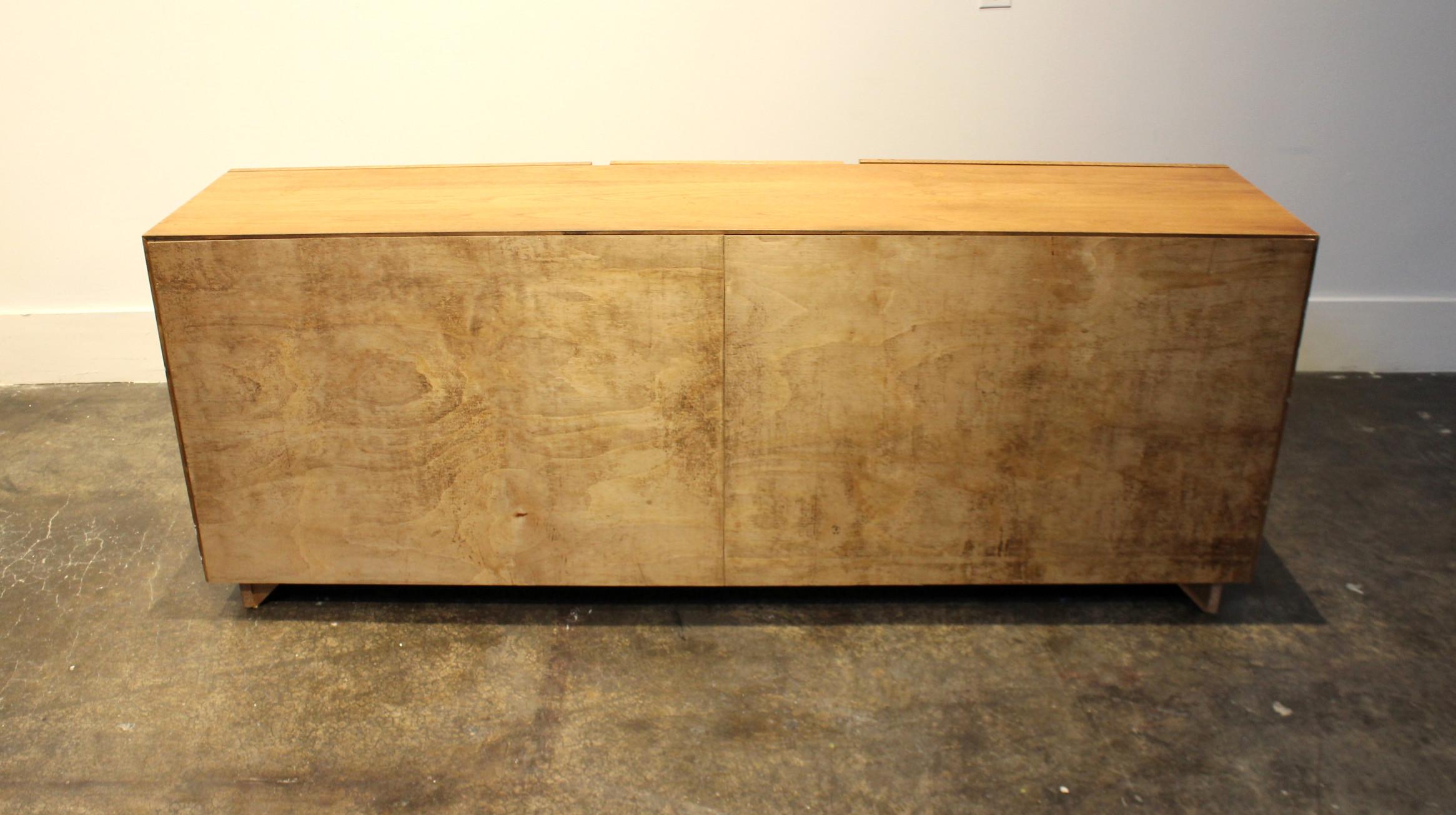 Milo Baughman Style Mid-Century Modern Burl Wood Dresser for Lane Furniture 2