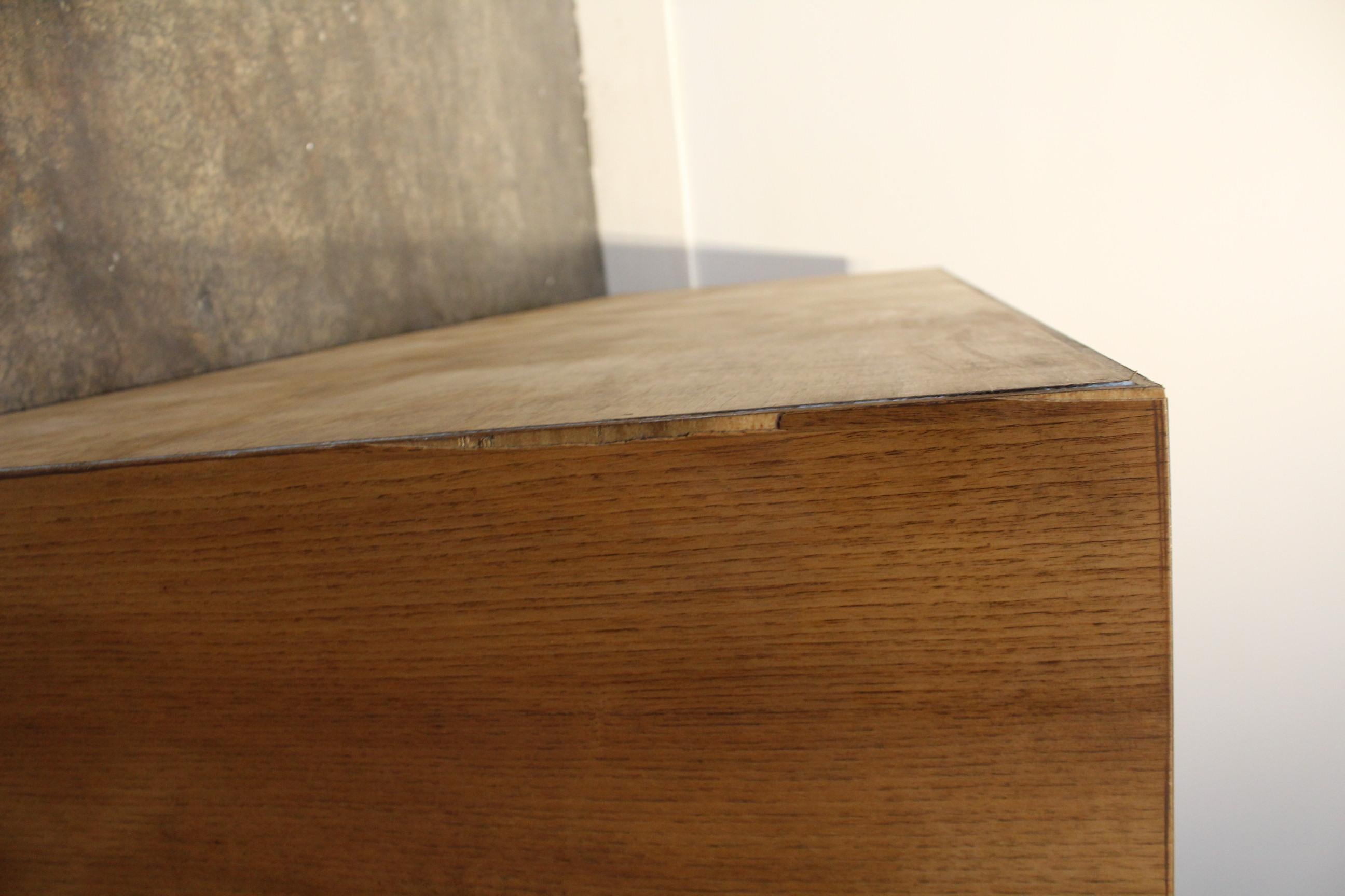 Milo Baughman Style Mid-Century Modern Burl Wood Dresser for Lane Furniture 1