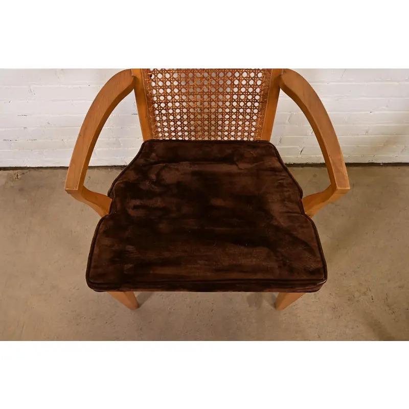 Milo Baughman Style Mid-Century Modern Dining Chairs by Lane, Set of Eight For Sale 3