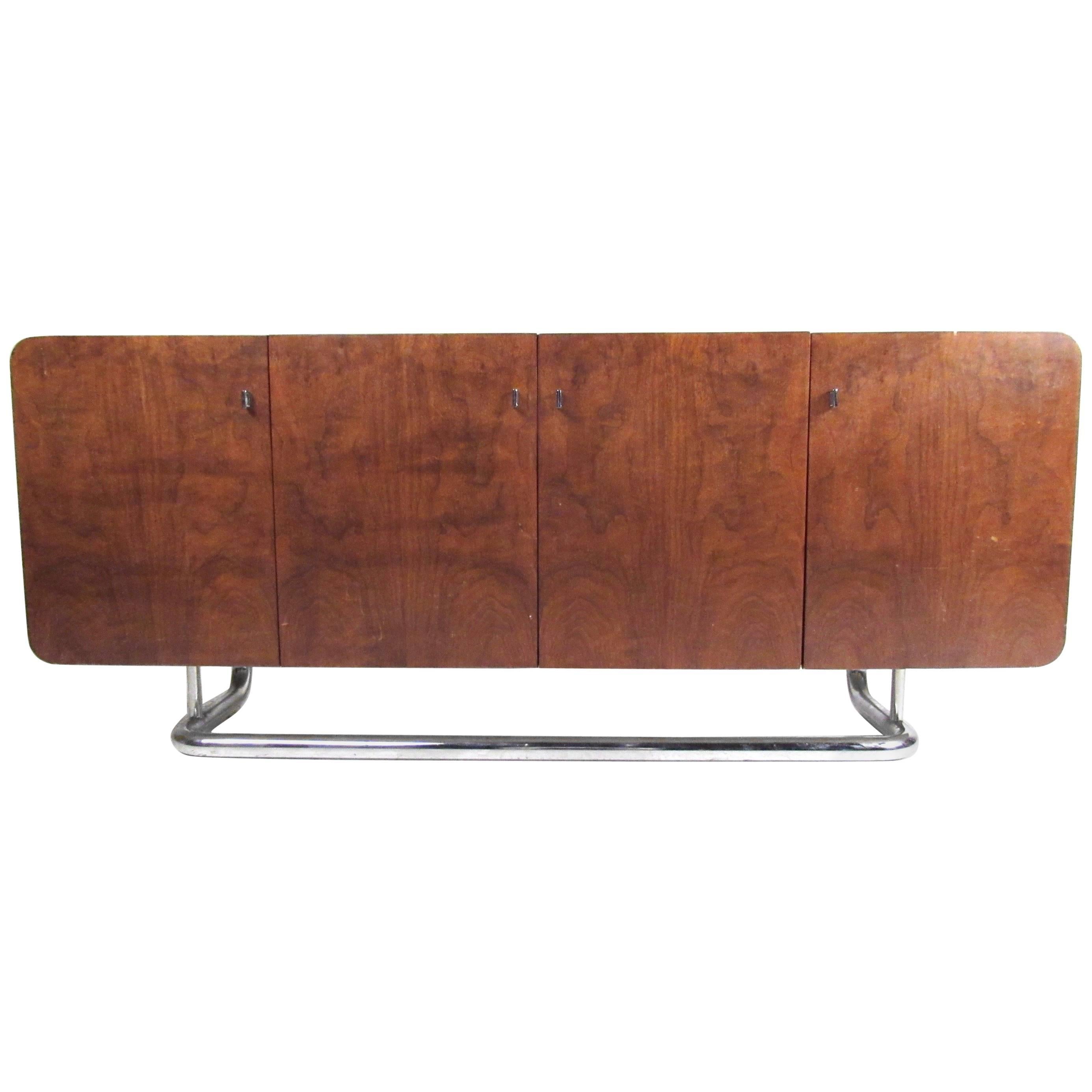 Milo Baughman Style Modern Sideboard for Founders