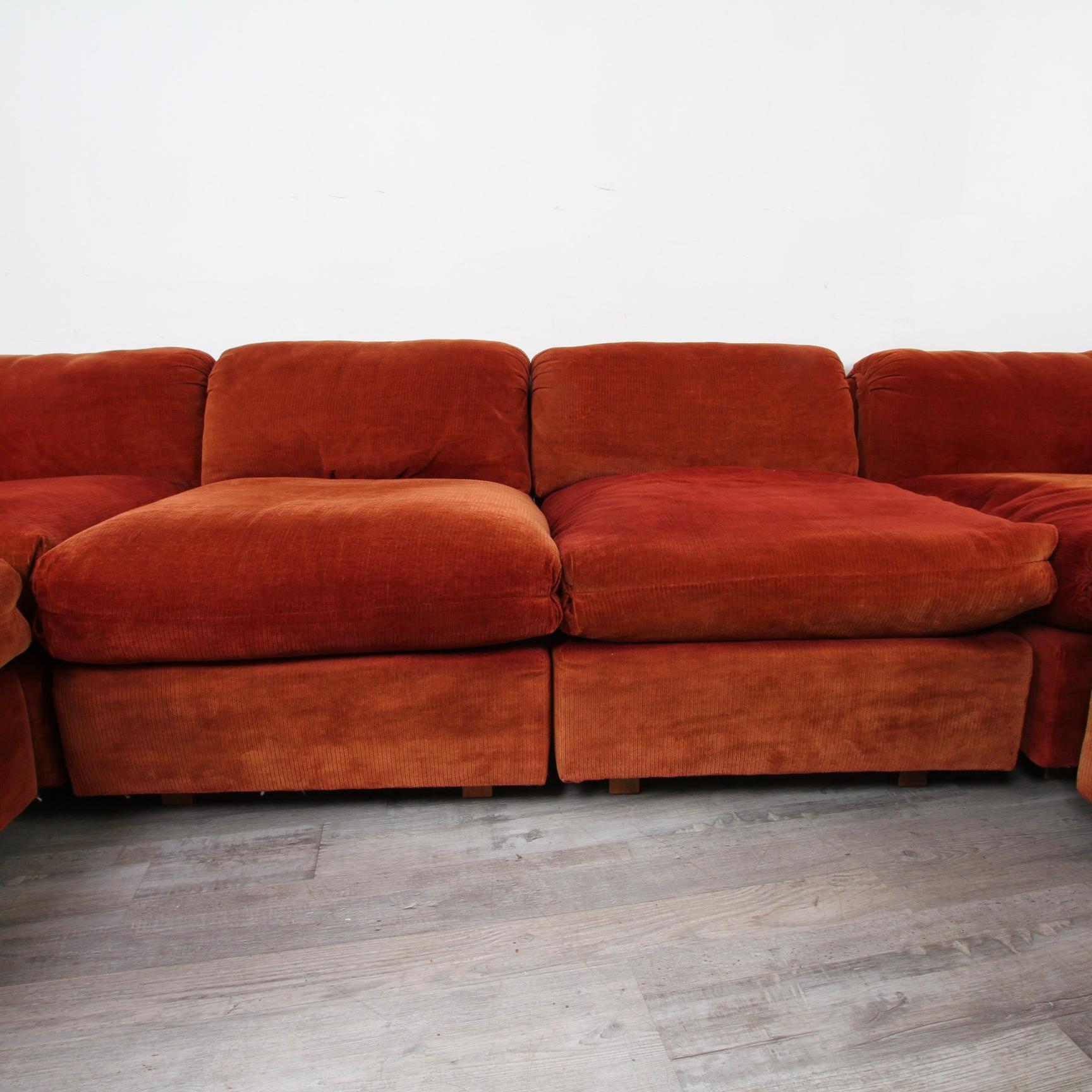 Milo Baughman Style Modular Sofa by Drexel In Good Condition In New London, CT