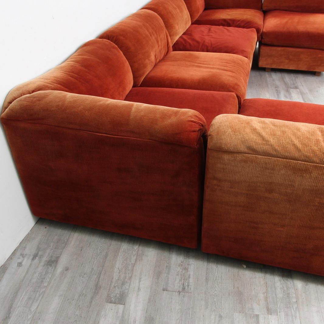 20th Century Milo Baughman Style Modular Sofa by Drexel
