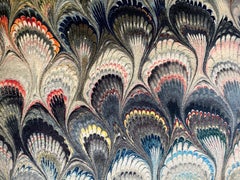 Milo Baughman Style Parsons Chairs in Beata Heuman Marbleized Velvet