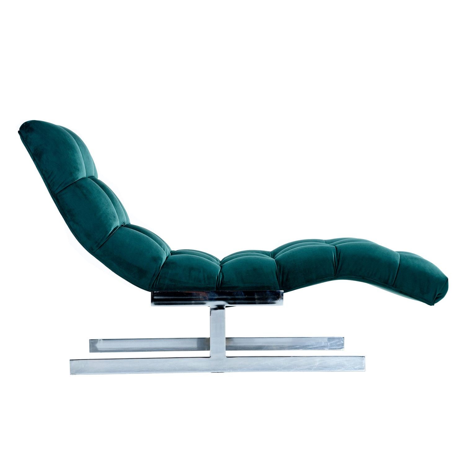 wavy chaise lounge