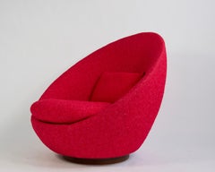 Milo Baughman Swivel Lounge Chair