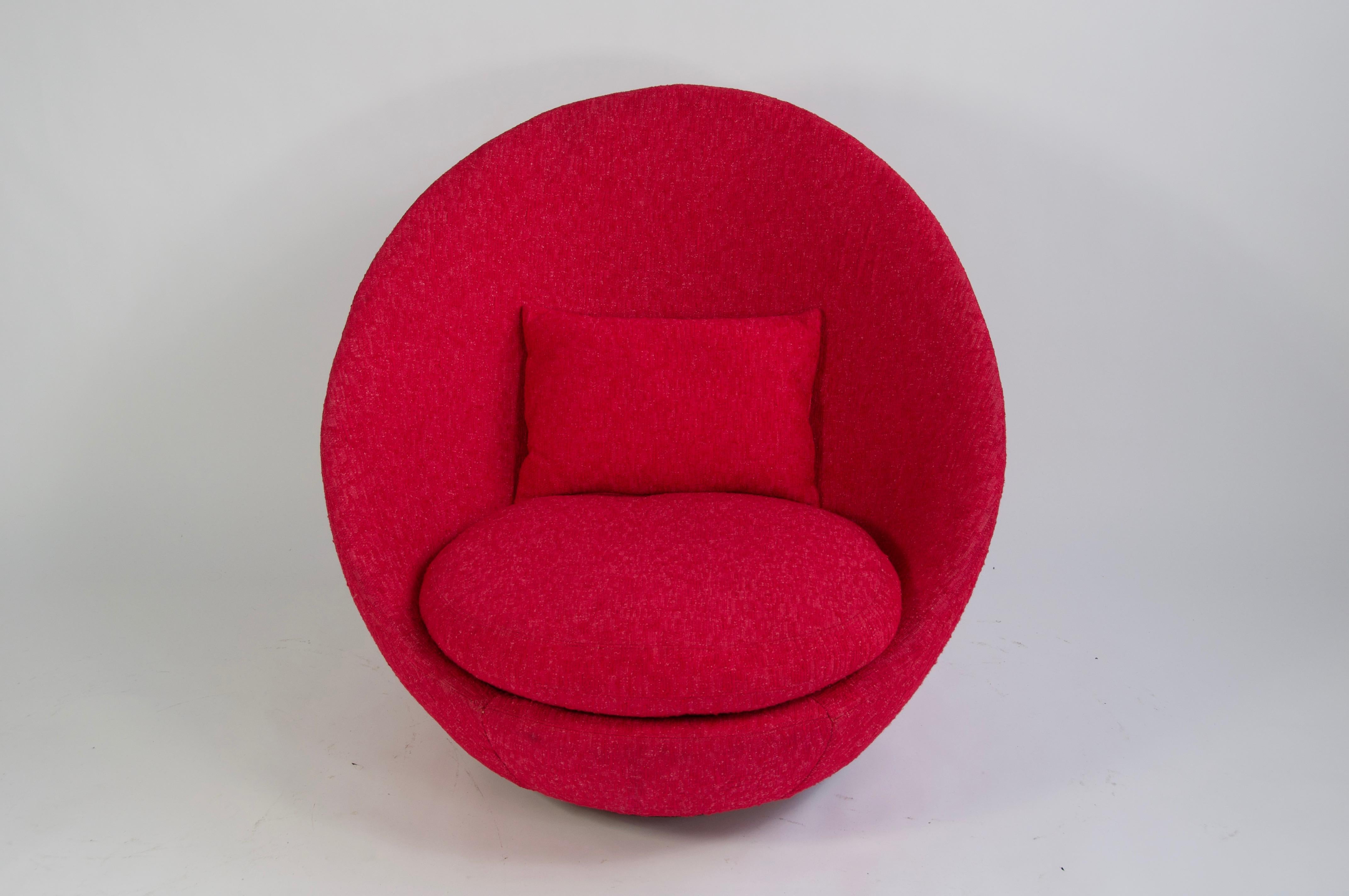 Milo Baughman Swivel Lounge Chair (amerikanisch) im Angebot