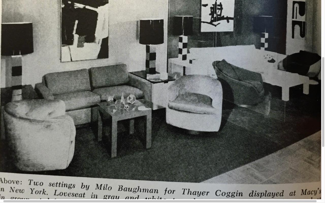 Milo Baughman Thayer Coggin Long Console Table For Sale 3