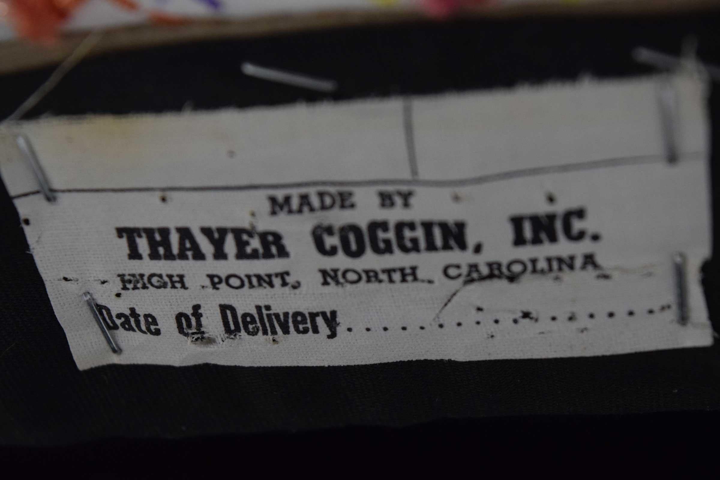 Upholstery Milo Baughman Thayer Coggin Petite Teardrop Swivel Lounge Chair with Ottoman