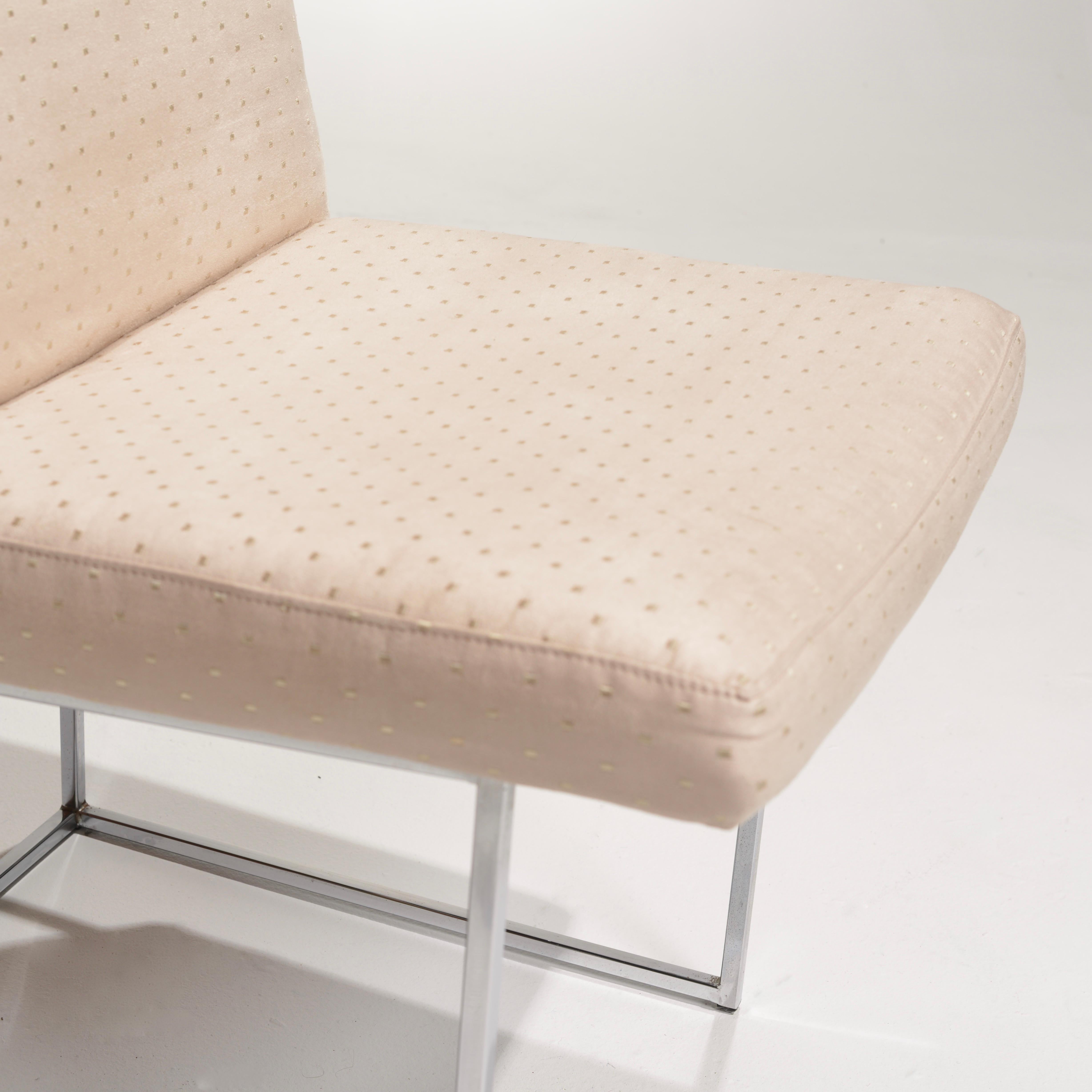 Milo Baughman Sillas Thin Line - Seis disponibles en venta 2