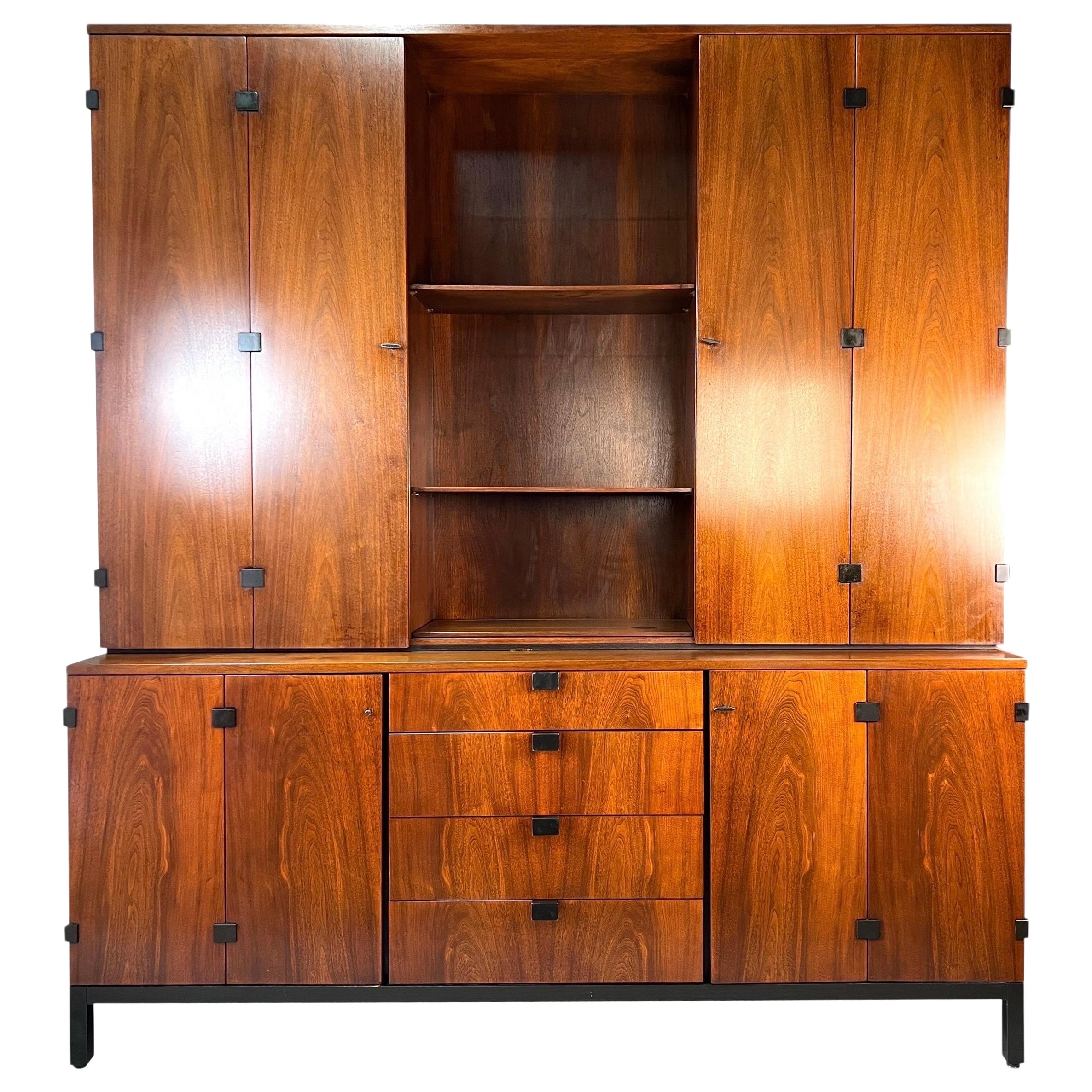 Buffet in noce di Milo Baughman per Directional in vendita