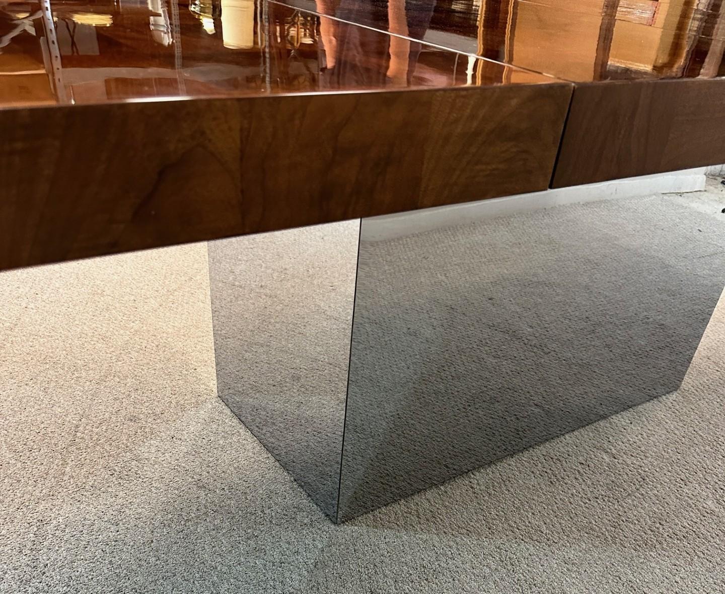 Mid-Century Modern Table de salle à manger Milo Baughman pour Thayer Coggin en vente