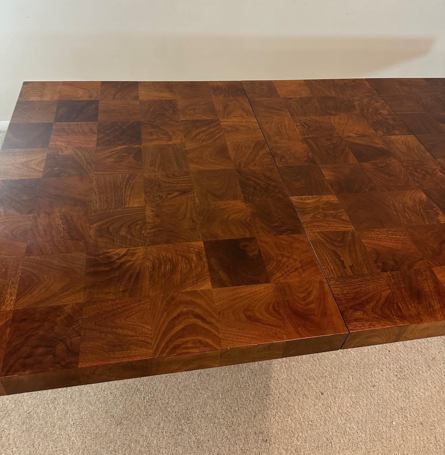 Américain Table de salle à manger Milo Baughman pour Thayer Coggin en vente