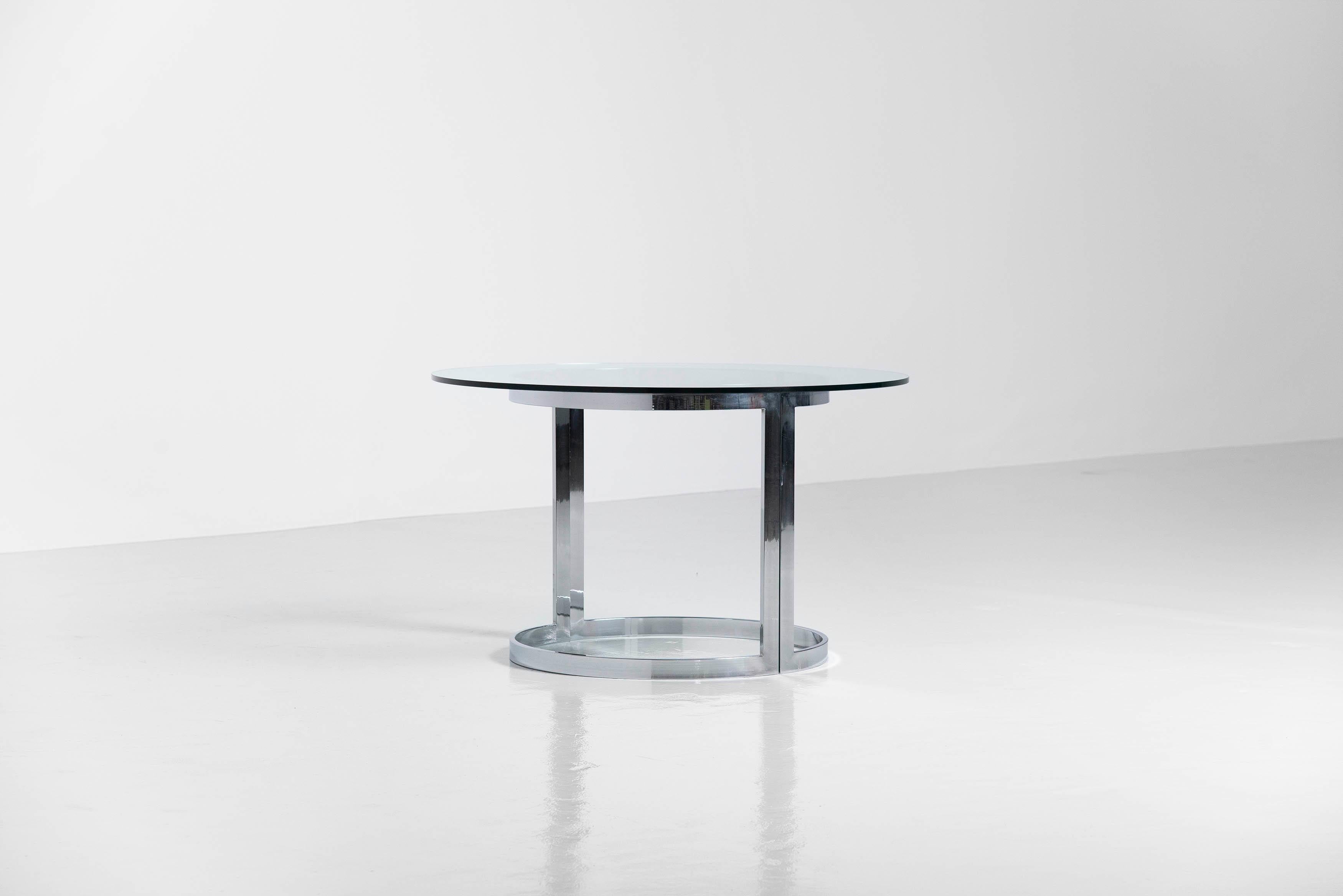 Late 20th Century Milo Baughmann Style Dining Table, USA, 1970