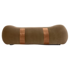 Banc Milo, taupe/Chesterfield