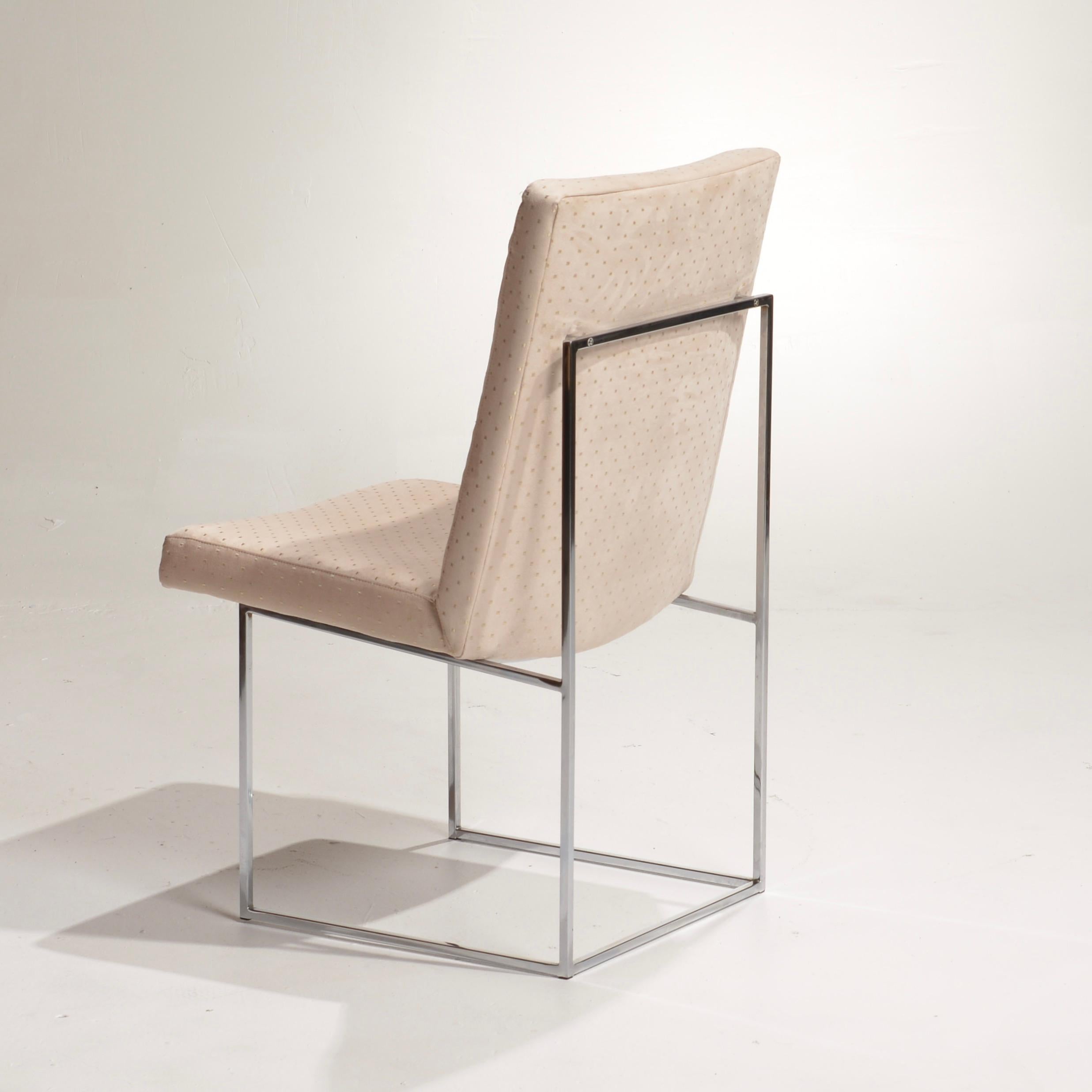 Set of six Milo Baughman-designed 