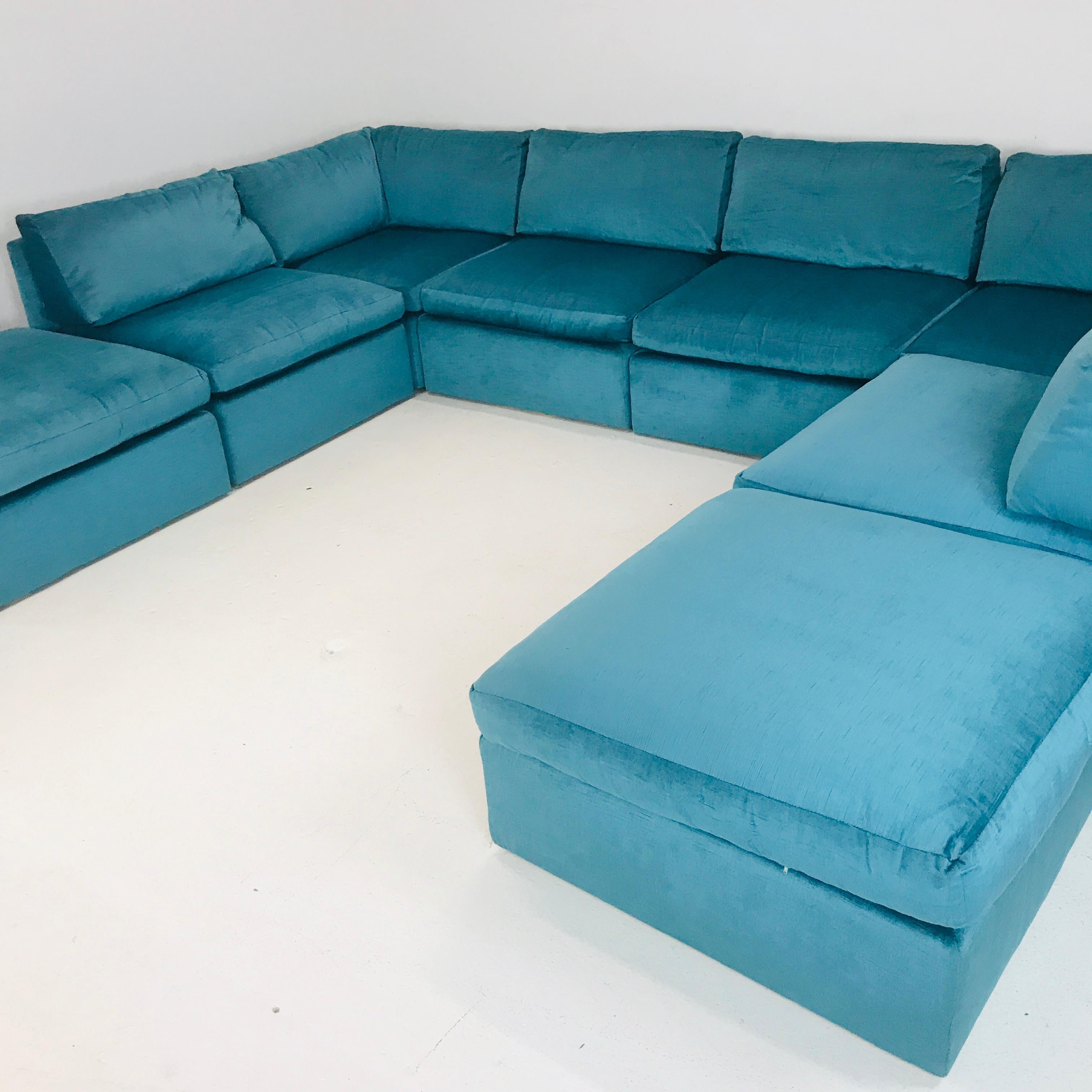 Monumental Milo Baughman Modular Sofa 1