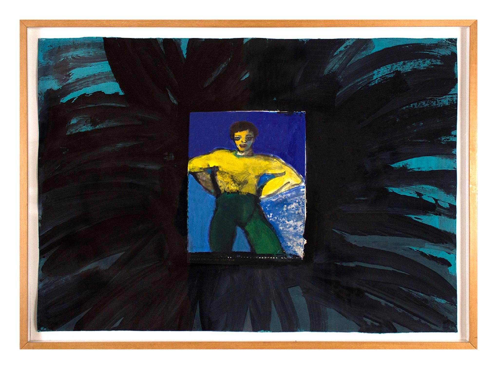 The Man on the Flying Trapeze - Mixed Media Art by Milo Reice