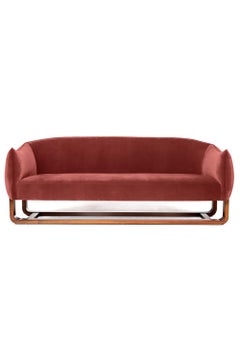 Milo Sofa, Bittersweet/Chesterfield Velvet