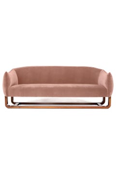 Milo Sofa, Kamee/Chesterfield-Samt