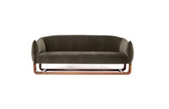 Milo Sofa, Erde/Chesterfield-Samt