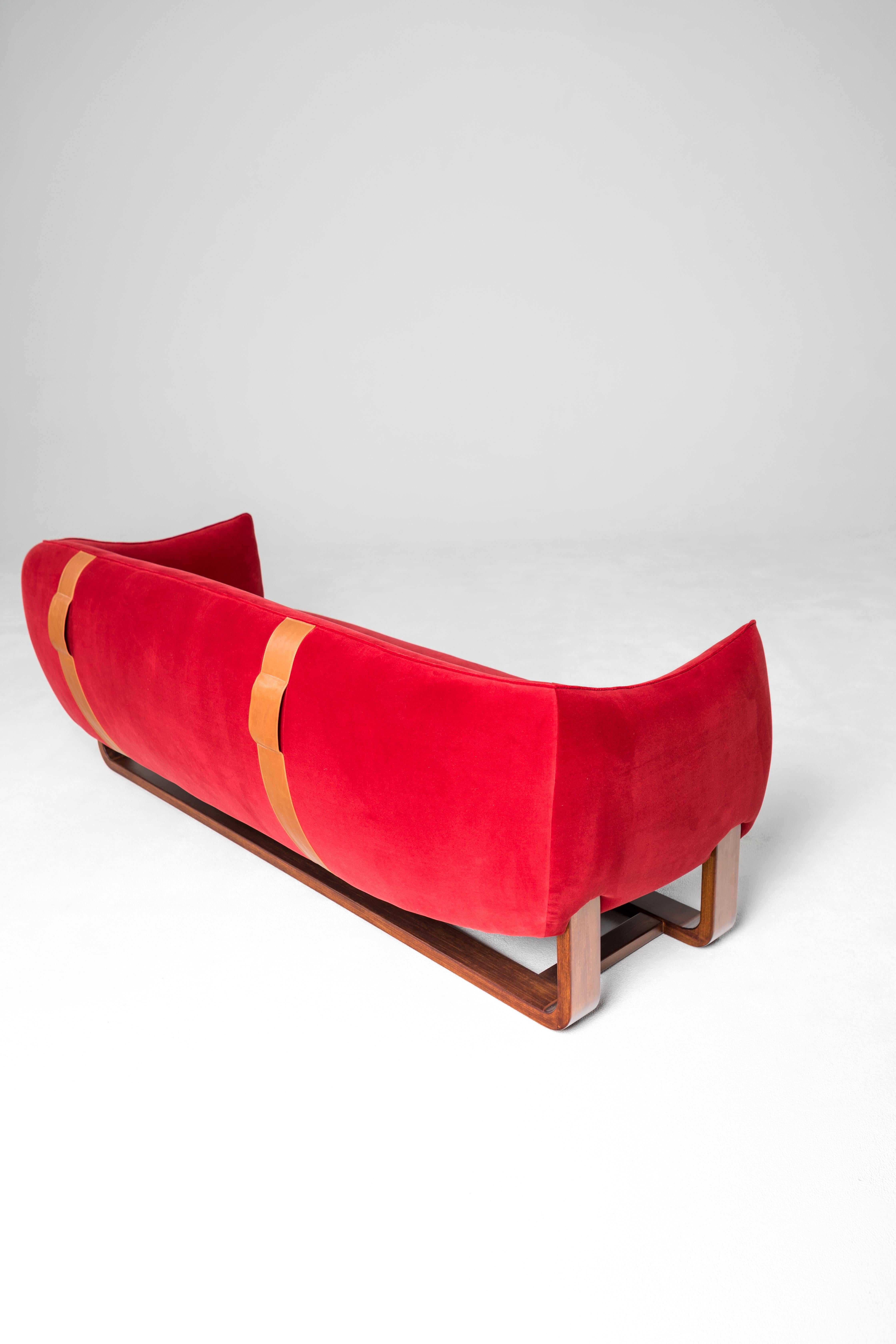 Mid-Century Modern Milo Sofa For Sale