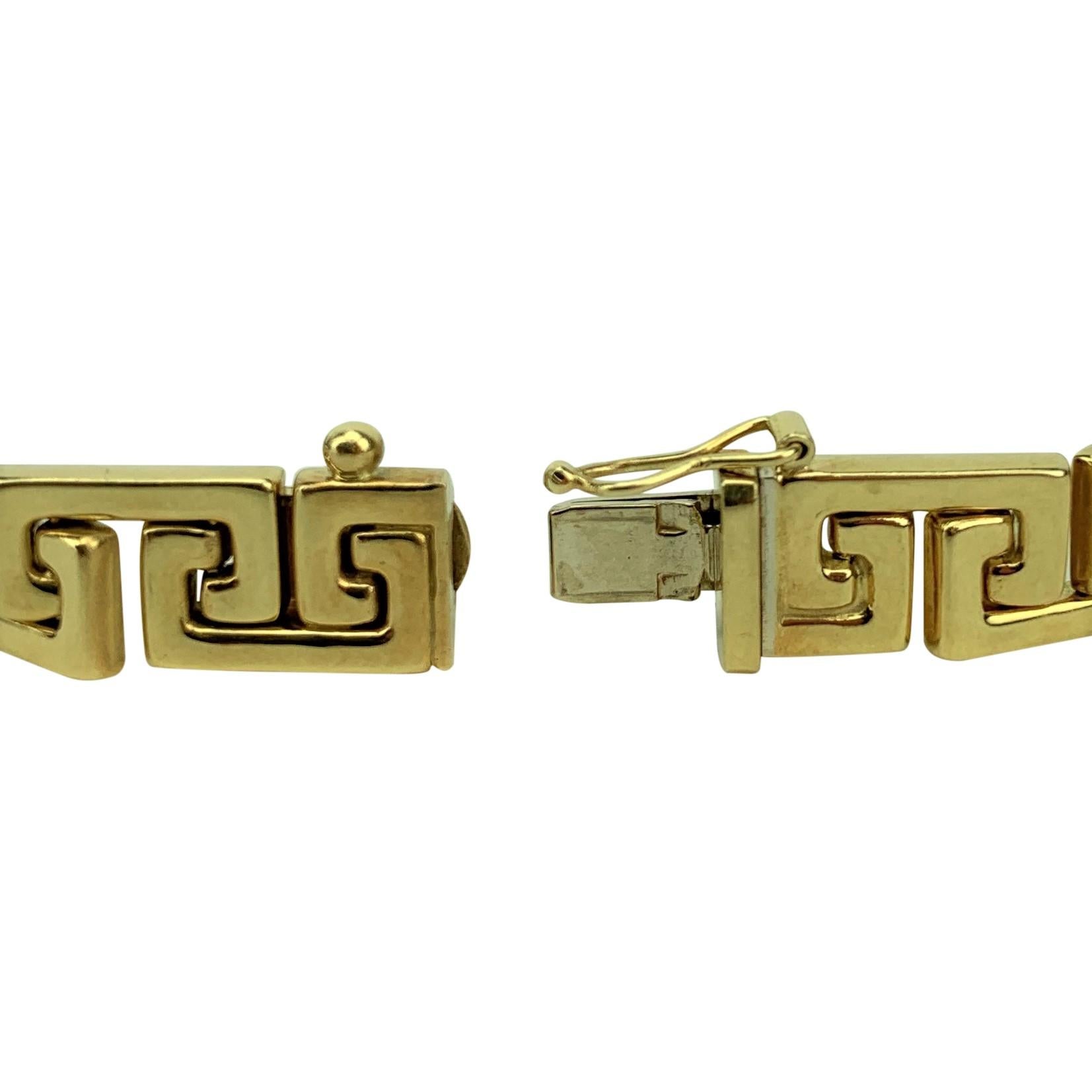 milor italy 14k gold bracelet
