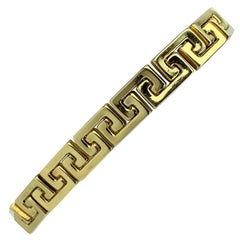 Milor 14 Karat Yellow Gold Greek Key Link Bracelet
