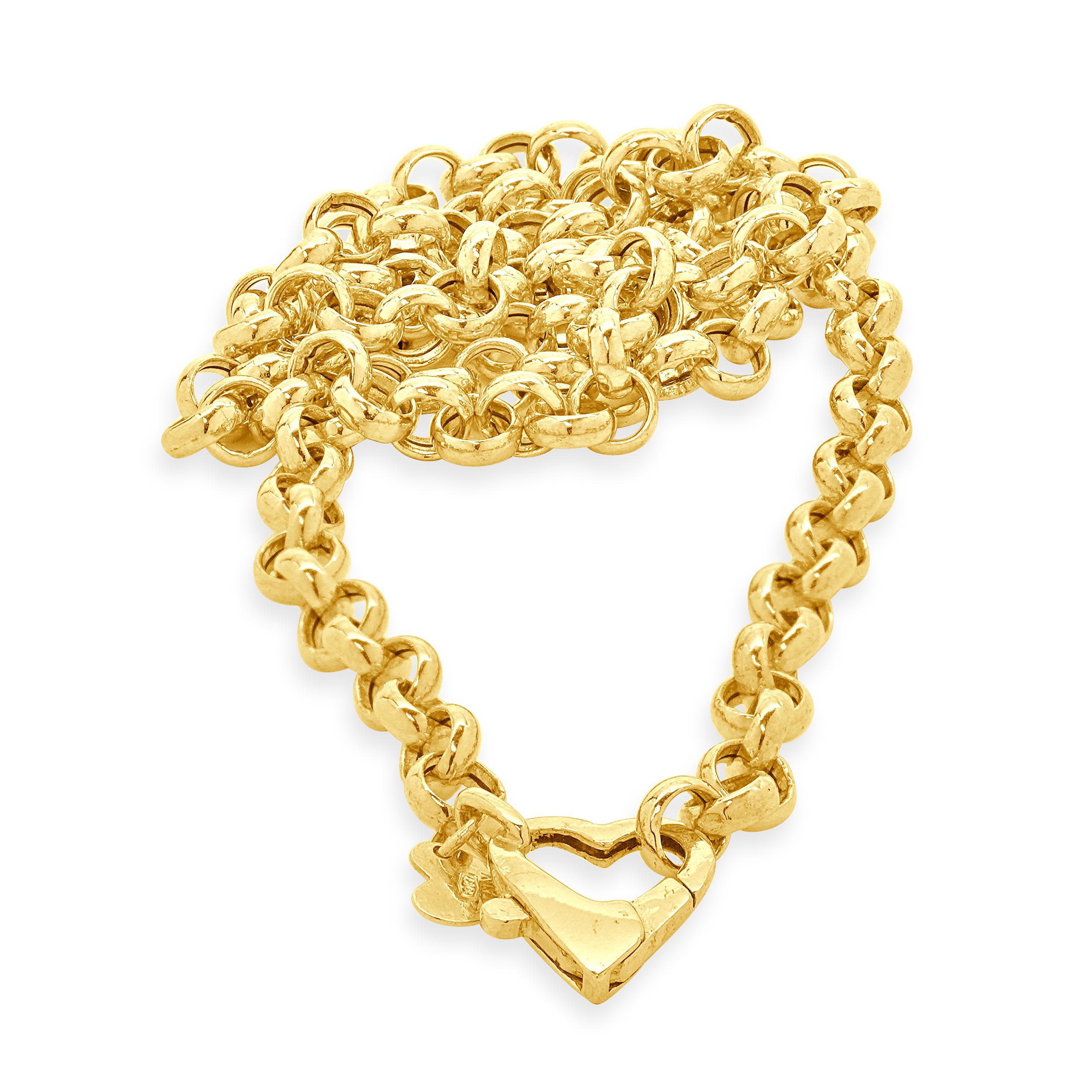 Donna Catena Rolo Milor in oro giallo 18 carati in vendita