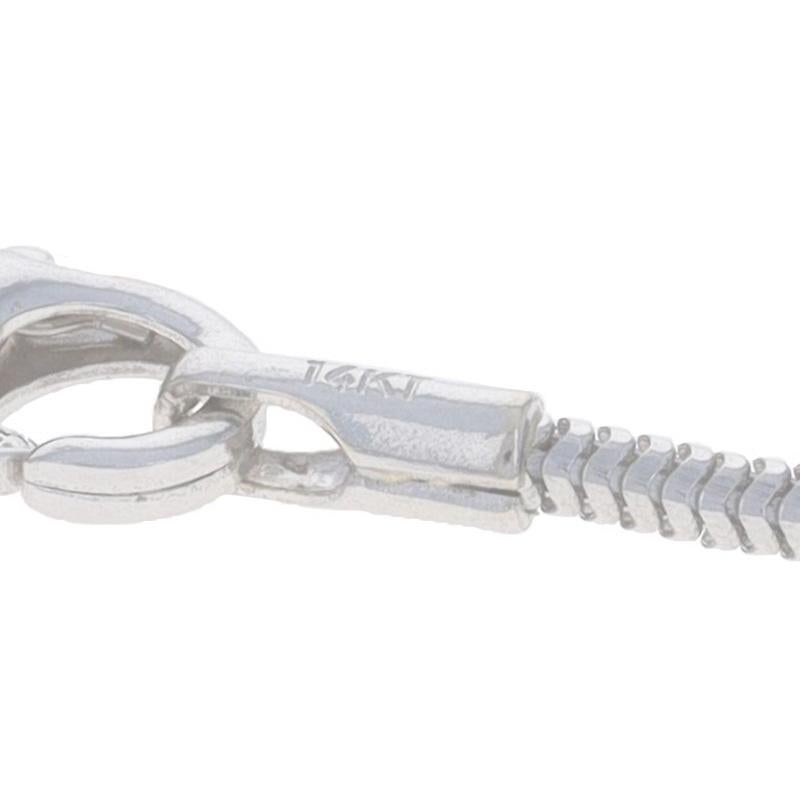 Women's or Men's Milor Diamond Cut Snake Chain Necklace 20