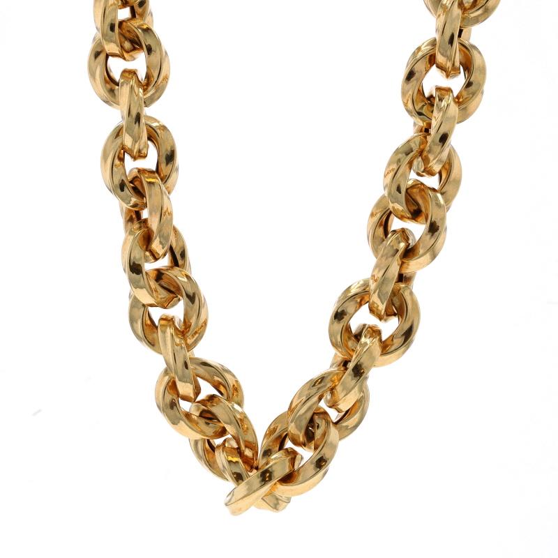 Marca: Milor

Contenido de metal: Oro amarillo de 14 quilates

Estilo de cadena: Cable retorcido de fantasía
Estilo de collar: Cadena
Tipo de cierre: Cierre de anilla
Características: Construcción hueca para llevarla cómodamente todo el