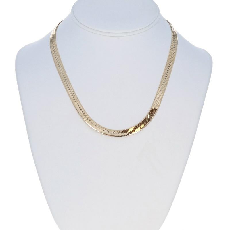 Collier Milor à chevrons 17 3/4