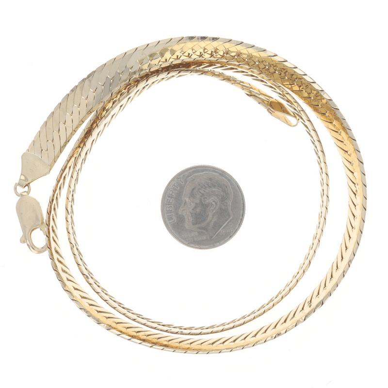 Collier Milor à chevrons 17 3/4