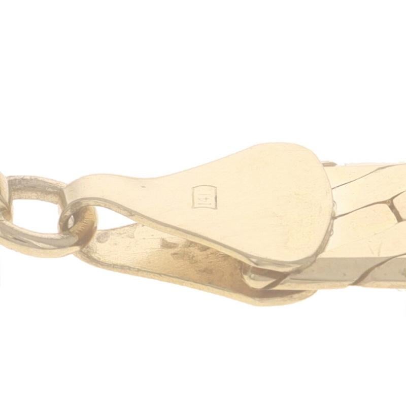 Collier Milor à chevrons 17 3/4