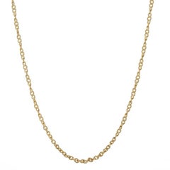 Milor Singapore Chain Necklace 17 3/4" - Yellow Gold 18k Italy