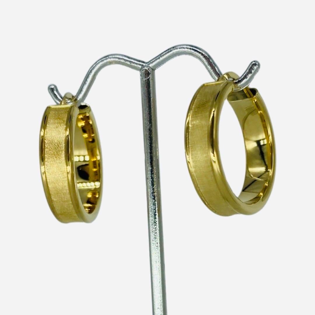 milor gold hoop earrings