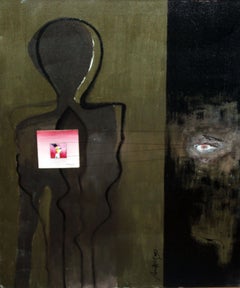 La mirada de Joan Ponç - Acrílico sobre lienzo - Sin enmarcar - 100x81cm